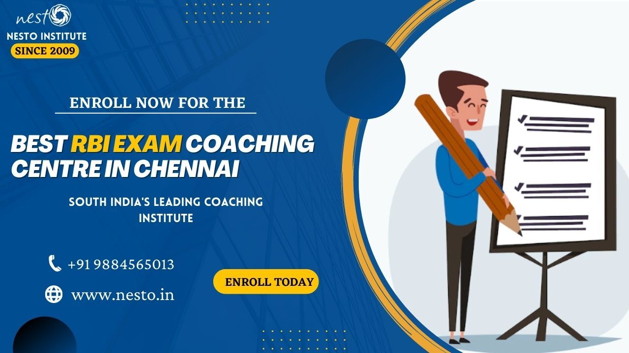 Best RBI exam coaching centre in chennai