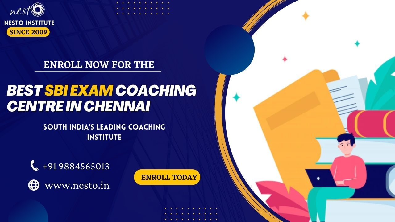 Best sbi exam coaching centre in chennai