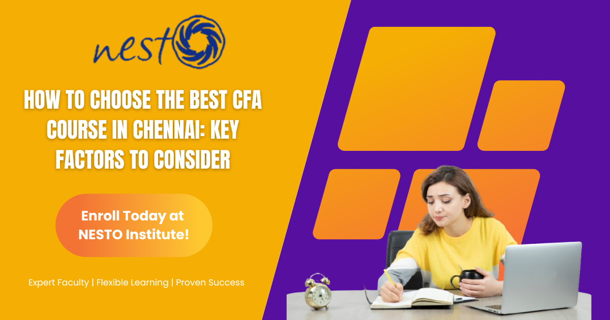 Best CFA Course in Chennai