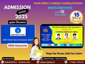 SBI Clerk Recuritment 2025